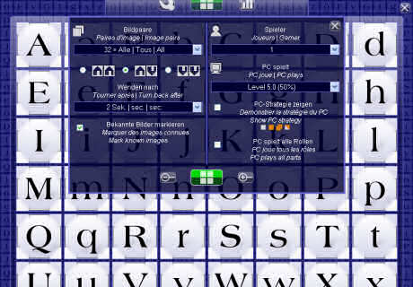 Online Memo-Spiel Home Edition "Alphabet"
