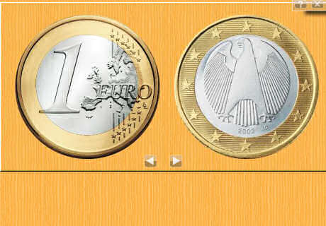 Online Memo-Spiel Home Edition "Euromünzen"