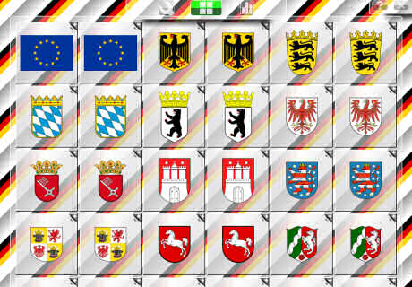 Online Memo-Spiel Home Edition "Wappen"